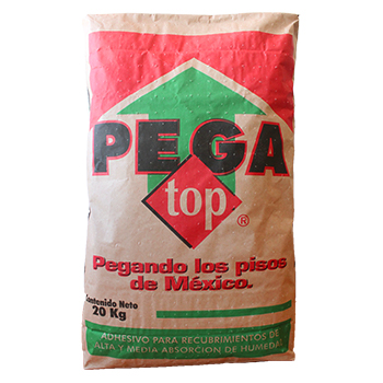 SACO PEGA TOP  PERDURA GRIS 20 KG